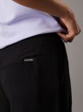 Black Relaxed Straight Drawstring Trousers  Women