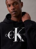 Μαύρο Hoodie Με Λογότυπο  Άνδρας