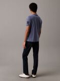 Grey Monogram Badge T-shirt  Men