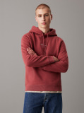 Κόκκινο Hoodie Με Μονόγραμμα  Άνδρας