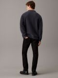 Black Slim Straight Jeans  Men