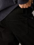 Black Slim Straight Jeans  Men