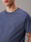 Grey Heavy Jersey Monogram T-shirt  Men
