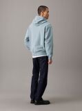 Grey Cotton Terry Hoodie  Men