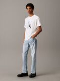 Λευκό Monogram T-shirt Με Σχέδιο  Άνδρας