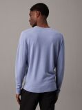 Blue Merino Wool Jumper  Men