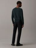 Green Merino Wool Jumper  Men