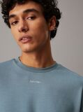 Blue Cotton Logo T-shirt  Men