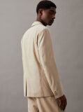 Beige Slim Seacell Blazer  Men