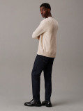 Beige Wool Jumper  Men