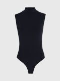Black Stretch Jersey Bodysuit  Women