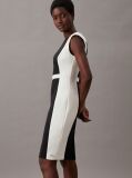 Multi Slim Scuba Colourblock Dress  Women