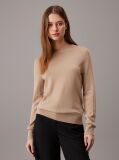 Brown Merino Wool Jumper  Women