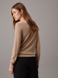 Brown Merino Wool Jumper  Women