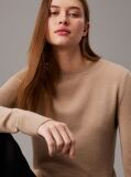 Brown Merino Wool Jumper  Women