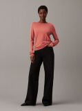 Orange Viscose Blend Jumper  Women