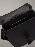 Black Reporter Bag  Men