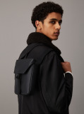 Black Reporter Bag  Men