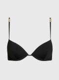 Black Push Up Bikini Top - Core Solids  Women