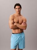 Blue Double Waistband Swim Shorts - Intense Power  Men