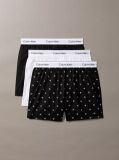 Multi 3 Pack Slim Boxers - Icon Cotton Stretch  Men