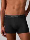 Black 3 Pack Boxer Briefs - Icon Cotton Stretch  Men