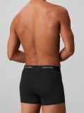 Black 3 Pack Boxer Briefs - Icon Cotton Stretch  Men