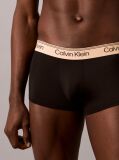 Black 3 Pack Low Rise Trunks - Microfibre Stretch  Men
