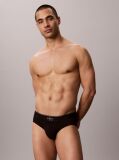 Black Graphic Monogram Cotton Stretch Briefs  Men