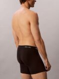 Black 3 Pack Boxer Briefs - Icon Cotton Stretch  Men