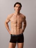 Black 3 Pack Trunks - Intense Power Cotton  Men