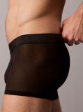 Μαύρο Εφαρμοστό Μπόξερ - CK Black Sheer Mesh  Άνδρας