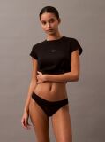 Black Low Rise Bikini Briefs - Icon Logo Lace  Women