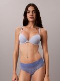 Blue Brazilian Briefs - Icon Logo Lace  Women