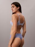 Blue Brazilian Briefs - Icon Logo Lace  Women