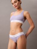 Μοβ Σλιπ  - Cotton Modal Rib  Γυναίκα