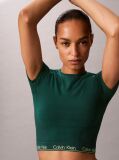 Green Shapewear Short Sleeve Top - Icon  Women