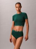 Green Shapewear Short Sleeve Top - Icon  Women