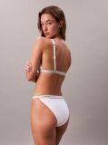White Unlined Triangle Bra - Heritage Cotton Stretch  Women