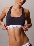 Blue Unlined Bralette - Icon Cotton Modal  Women
