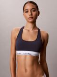 Blue Unlined Bralette - Icon Cotton Modal  Women