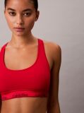 Red Unlined Bralette - Icon Cotton Modal  Women