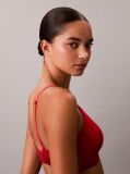 Κόκκινο Τριγωνικό Bralette Με Ελαφριά Επένδυση - Icon Cotton Modal  Γυναίκα