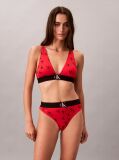 Κόκκινο Τριγωνικό Σουτιέν Μπουστάκι - Graphic Monogram Microfibre Stretch  Γυναίκα