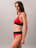 Κόκκινο Τριγωνικό Σουτιέν Μπουστάκι - Graphic Monogram Microfibre Stretch  Γυναίκα