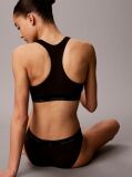 Black Unlined Bralette - Icon Cotton Modal  Women