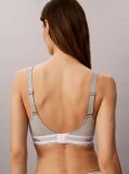 Grey Lift Bralette - Icon Cotton Script  Women