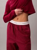 Red Pants Pyjama Set  Women