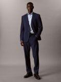 Blue Regular Fit Essential Poplin Shirt  Men