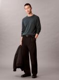 Green Cotton Jumper  Men